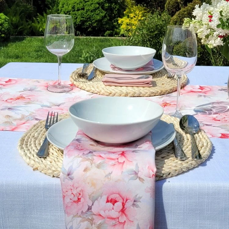 Helea Bieżnik Różowe Piwonie 5.jpg