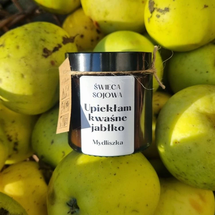 Mydliszka Świeca Upiekłam kwaśne jabłko 120g.jpg