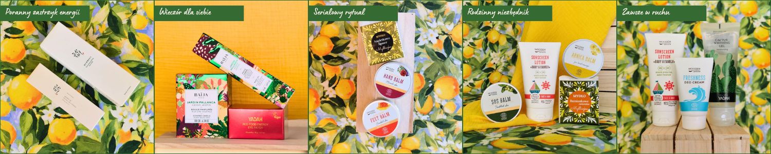 Bezpieczne lato. Naturalnie. Zestawy kosmetyków na lato - dla ciebie, dla mamy, dla całej rodziny.